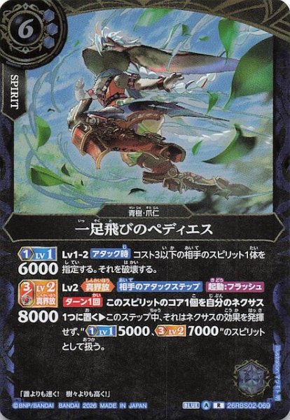 画像1: 【レア】一足飛びのペディエス　26RBS02-069 (1)