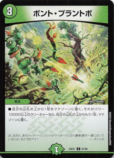 画像1: 【DM25-EX1 C】ボント・プラントボ　87/89 (1)