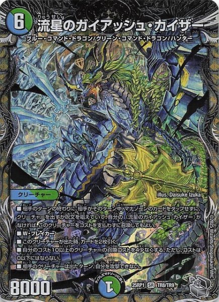 画像1: 【DM25-RP1 銀トレジャー】流星のガイアッシュ・カイザー　TR8/TR9 (1)