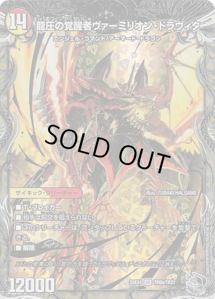 画像1: 【DM25-EX4 銀トレジャー】龍圧の覚醒者ヴァーミリオン・ドラヴィタ/時空の精圧ドラヴィタ　TR6a・TR6b/TR21 (1)
