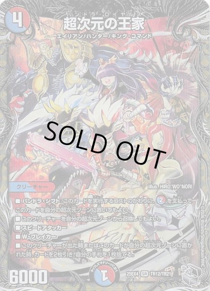 画像1: 【DM25-EX4 銀トレジャー】超次元の王家　TR12/TR21 (1)