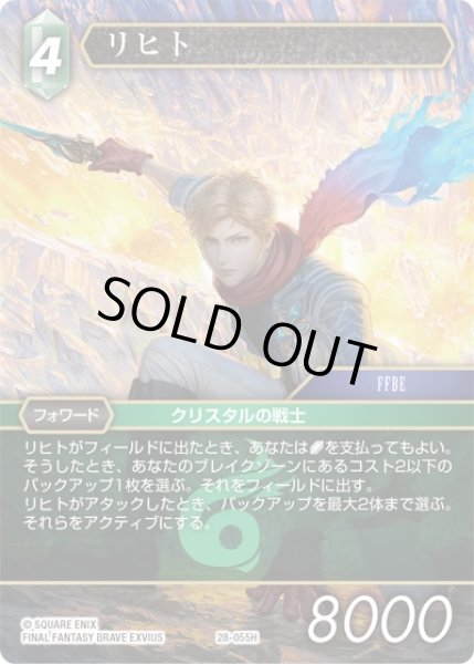 画像1: 【夢幻の海 ヒーロー】リヒト　28-055H (1)