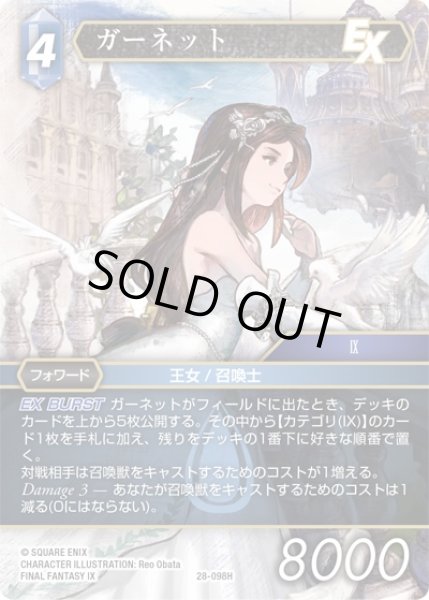 画像1: 【夢幻の海 ヒーロー】ガーネット　28-098H (1)