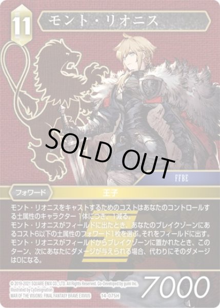 画像1: 【Opus XIV　Hero】モント・リオニス　14-075H (1)