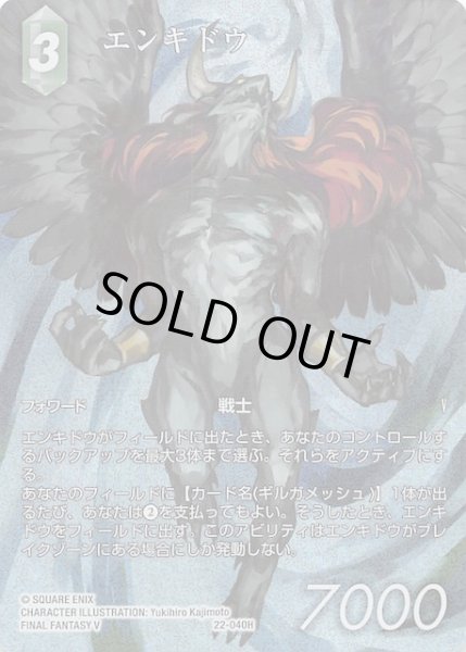 画像1: 【プレミアム フルアート 秘められた希望 Hero】エンキドウ　22-040H (1)