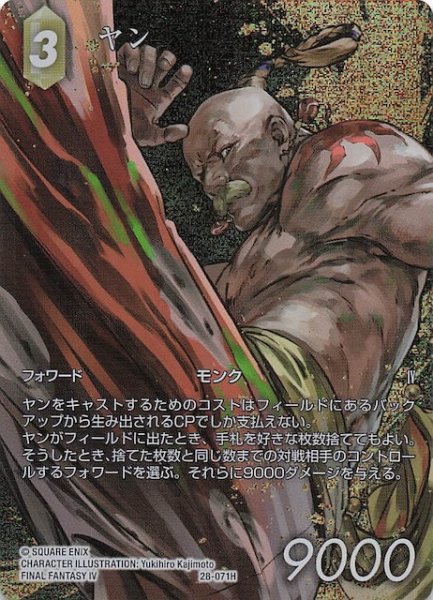 画像1: 【プレミアム フルアート 夢幻の海 ヒーロー】ヤン　28-071H (1)