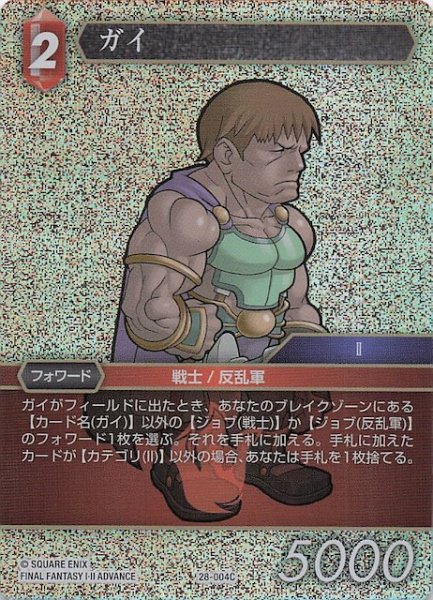 画像1: 【プレミアム 夢幻の海 コモン】ガイ　28-004C (1)