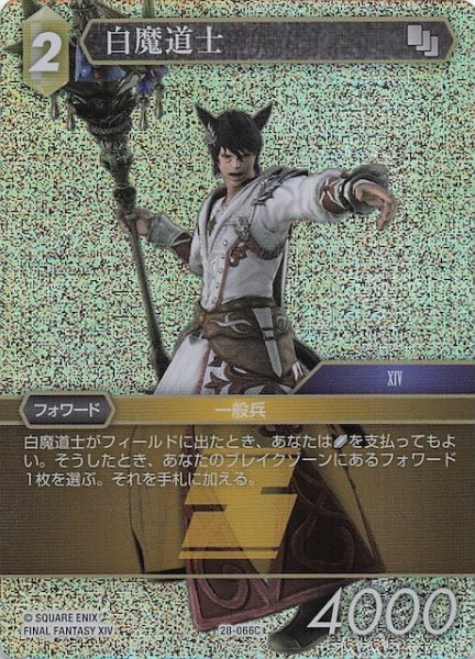 画像1: 【プレミアム 夢幻の海 コモン】白魔道士　28-066C (1)