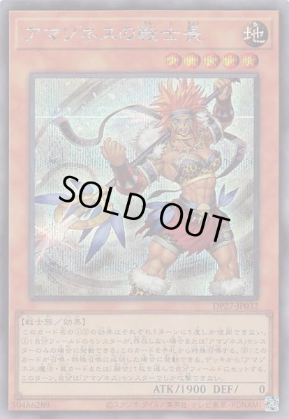 画像1: 【シークレットレア】アマゾネスの戦士長　DP27-JP032 (1)