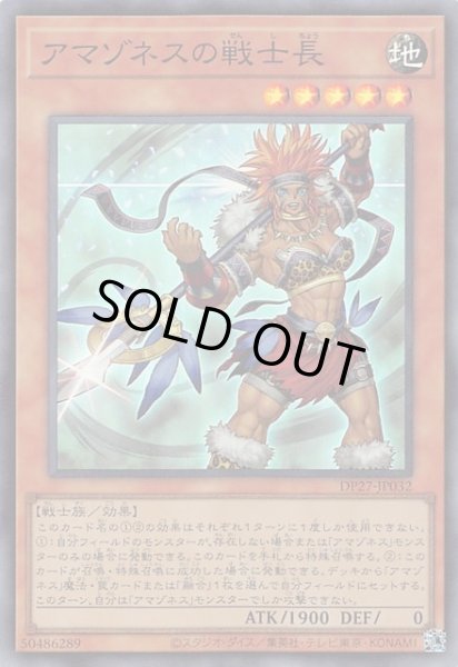 画像1: 【スーパーレア】アマゾネスの戦士長　DP27-JP032 (1)