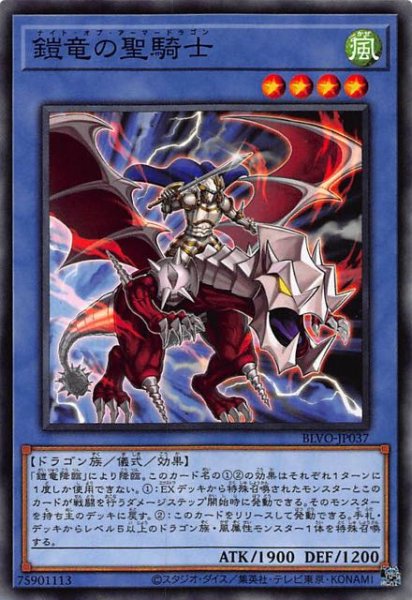画像1: 【ノーマル】鎧竜の聖騎士　BLVO-JP037 (1)