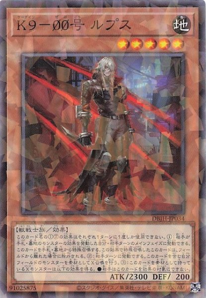 画像1: 【ノーマルパラレル仕様】Ｋ９－００号 ルプス　DBJH-JP034 (1)