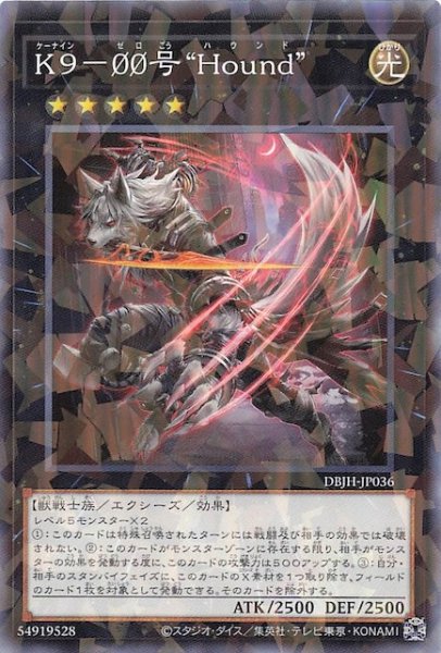 画像1: 【ノーマルパラレル仕様】Ｋ９－００号 “Ｈｏｕｎｄ”　DBJH-JP036 (1)