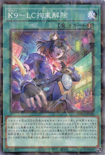画像1: 【ノーマルパラレル仕様】Ｋ９－ＬＣ拘束解除　DBJH-JP038 (1)