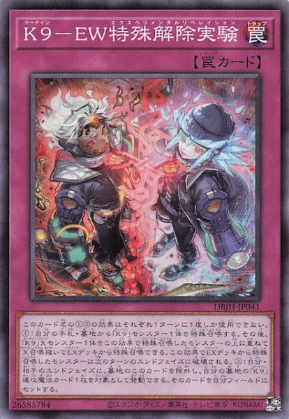 画像1: 【ノーマル】Ｋ９－ＥＷ特殊解除実験　DBJH-JP041 (1)
