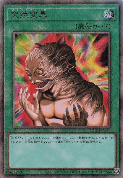 画像1: 【アルティメットレア仕様】突然変異　LOCH-JP067 (1)