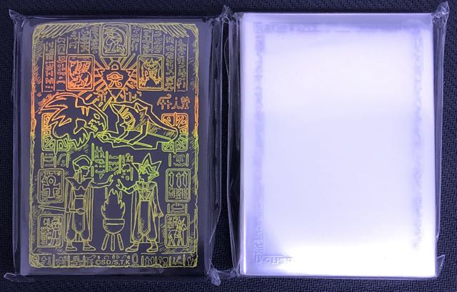 PRISMATIC GOD BOX】特製デュエリストカードプロテクター(黄)+カード 